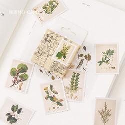 90x Leuke Scrapbook stickers | Botanisch